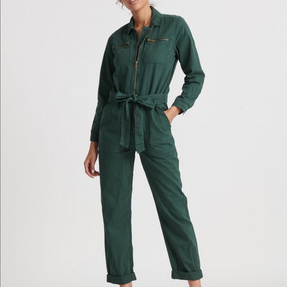 Lucky Brand Green Jumpsuit